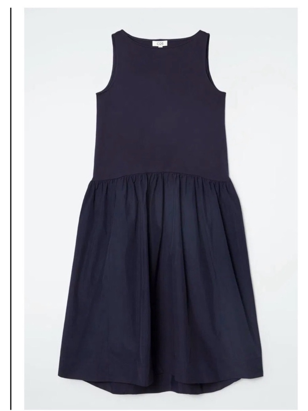 SLEEVELESS DROPPED-WAIST MAXI DRESS - Picture 4 of 14